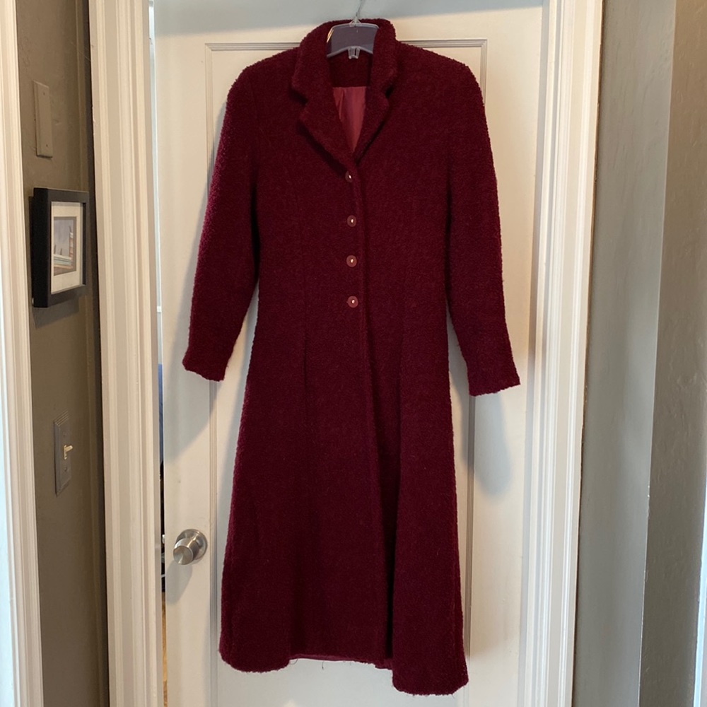 Vintage Boiled Wool Coat